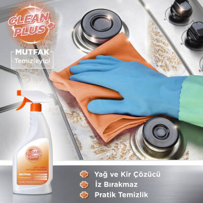 Clean Plus Efsane 3'lü Temizlik Seti Mutfak Temizleyici, Leke Çıkarıcı Ve Banyo Temizleyici - 3