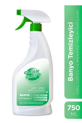  Clean Plus+ Kireç Çözücü Ultra Güçlü Banyo Temizleyici 750 ml - 1