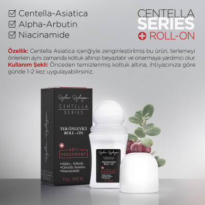 Erkek Ter Önleyici Beyazlatıcı Etkili Roll-on Antiperspirant 50ml - 2